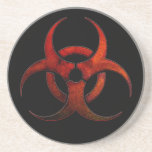 Biohazard Symbol Coaster