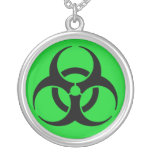 Biohazard Symbol Pendant
