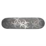 Biohazard (urban concrete) custom skateboard