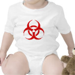 biohazard ! warning danger tshirt