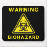Biohazard Warning Sign Mousepad