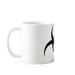 biohazard waste symbol mugs