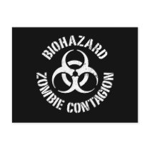Biohazard: Zombie Contagion Postcard