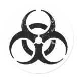 Biohazard: Zombie Contagion Sticker