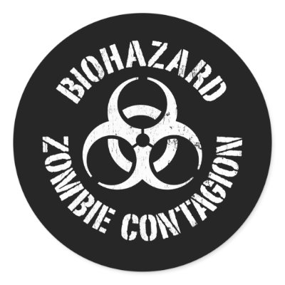 Biohazard: Zombie Contagion Sticker by strk3