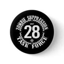 Biohazard Zombie Task Force Pin