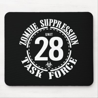 Biohazard Zombie Task Force Mouse Pad by strk3