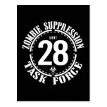 Biohazard Zombie Task Force Postcards