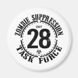 Biohazard Zombie Task Force Refrigerator Magnets