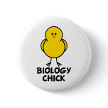 Biology Chick Buttons