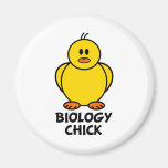 Biology Chick Fridge Magnets