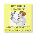 biology experiment joke fridge magnet