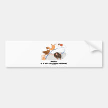 Biology Is A Very Organised Discipline Bumper Sticker