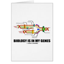 Biology Is In My Genes (DNA Replication) cards