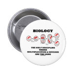 Biology Only Discipline Multiplication Division Button
