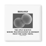 Biology Science Division Multiplication Same Thing