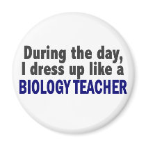 Biology Teacher During The Day