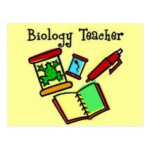 Biology Teacher Gifts Postcards