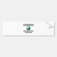 Biology Teachers...World a Better Place Bumper Sticker