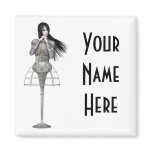 Biomechannequin Woman 3 - 3D Goth Mannequin