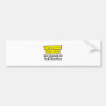 Biomedical Engineer...Hardest Job Bumper Sticker