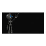 Bionic Boy 3D Robot - Finger Guns 2 - Original photo cards