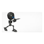 Bionic Boy 3D Robot - Finger Guns - Original photo cards