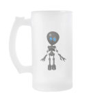 Bionic Boy 3D Robot - Looking Forward Coffee Mugs
