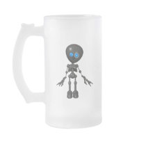 Bionic Boy 3D Robot - Looking Forward Coffee Mugs