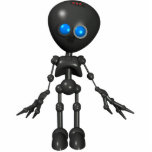 Bionic Boy 3D Robot - Looking Forward Photo Cut Out