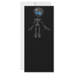 Bionic Boy 3D Robot - Looking Forward rack cards