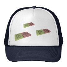 Bios as Bi Bismuth  and Os Osmium Hats