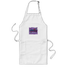 biotch graffiti design apron