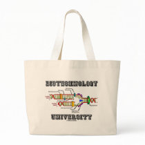Biotechnology University (DNA Replication) Tote Bags