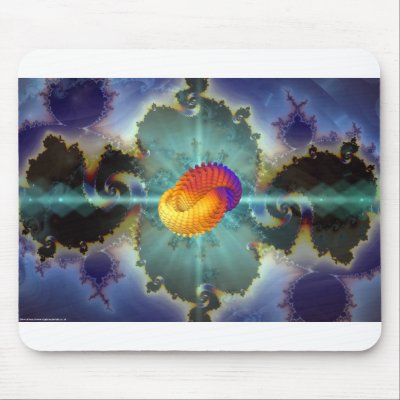 Biothing 1 mouse pad by DigitalWaterfalls