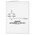 Biotin (Vitamin H Or B7) Chemical Molecule