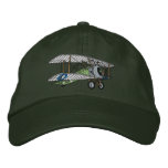 Biplane #2 embroidered hats