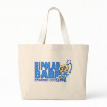 BiPolar Babe Apparel Tote Bags