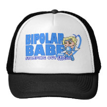 BiPolar Babe Apparel Trucker Hat