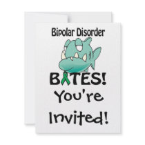 Bipolar Disorder BITES Personalized Invitations