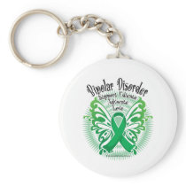 Bipolar Disorder Butterfly 3 Key Chains