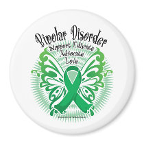 Bipolar Disorder Butterfly 3 Magnet