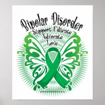 Bipolar Disorder Butterfly 3 Print