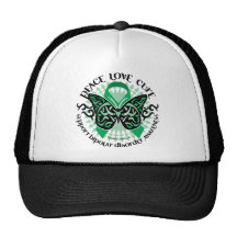 Bipolar Disorder Butterfly Tribal 2 Mesh Hats
