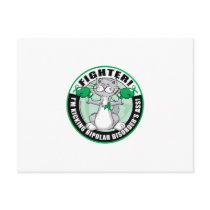 Bipolar Disorder Cat Fighter Post Cards
