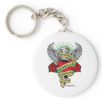 Bipolar Disorder Dagger Keychain