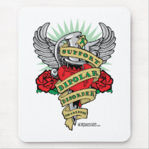 Bipolar Disorder Dagger Mousepad