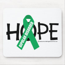 Bipolar Disorder Hope Mousepads