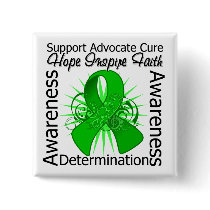 Bipolar Disorder Inspirations Spiral Ribbon Pin