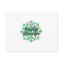 Bipolar Disorder Lotus Post Card